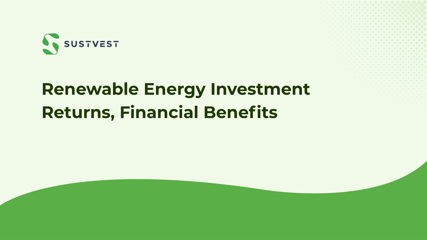 Renewable Energy Investment Returns