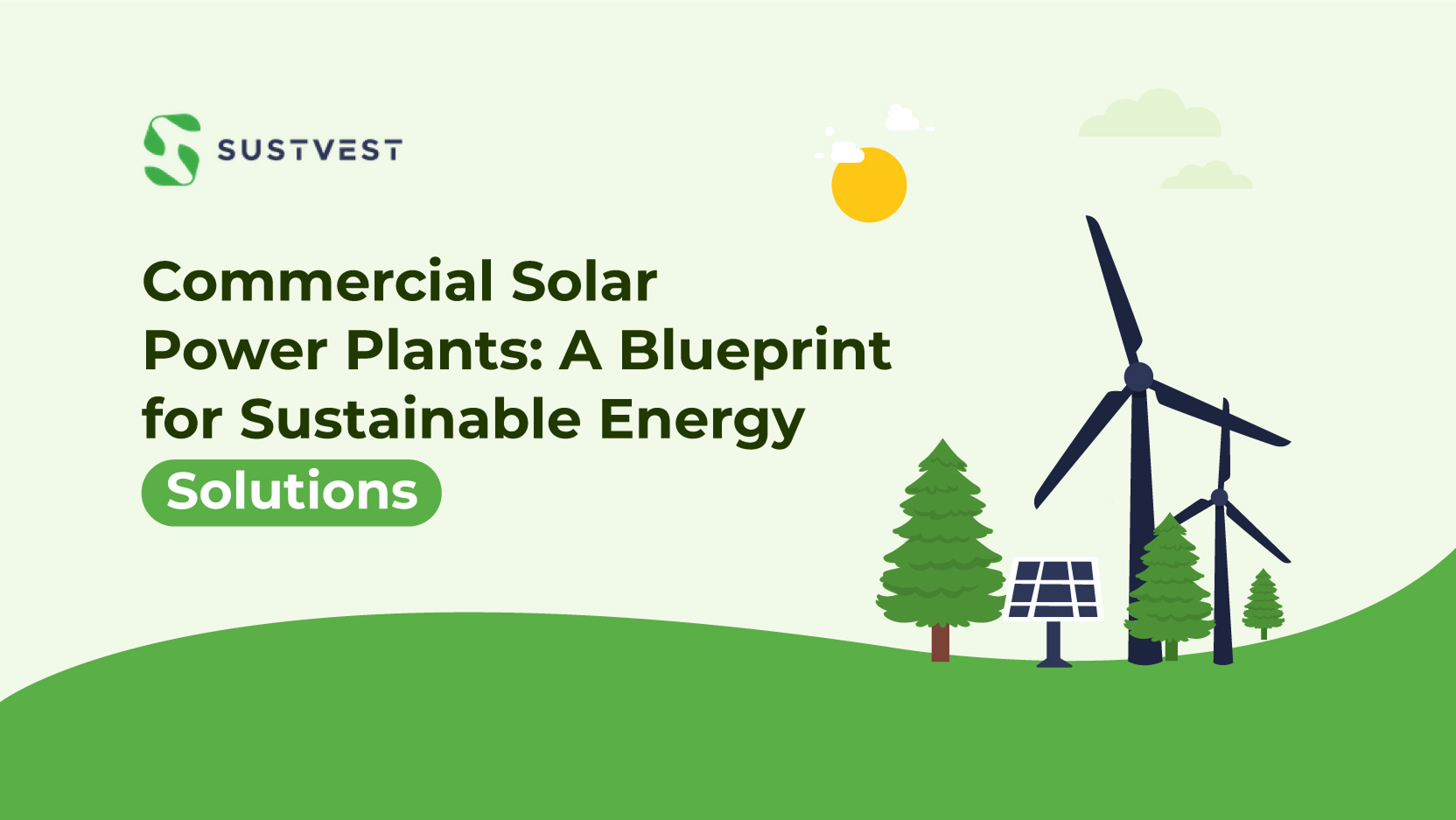 commercial solar power plant